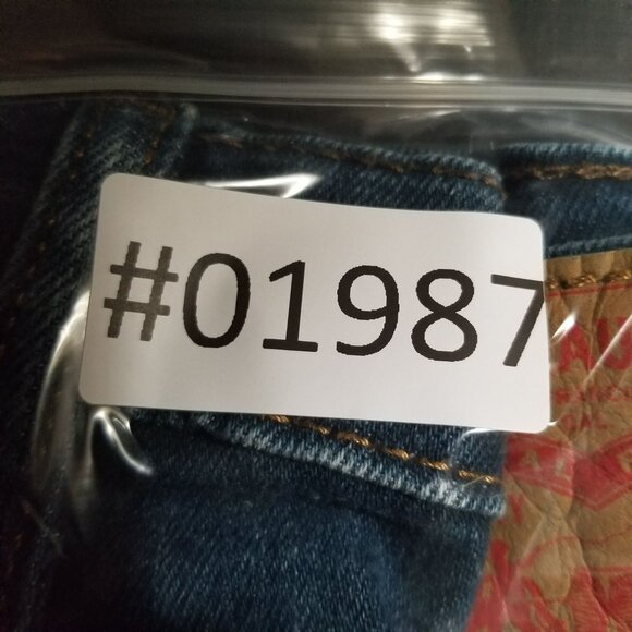 Levis Jeans Mens 42x30 Blue 541 Stretch Athletic Fit Taper Denim - Picture 14 of 14